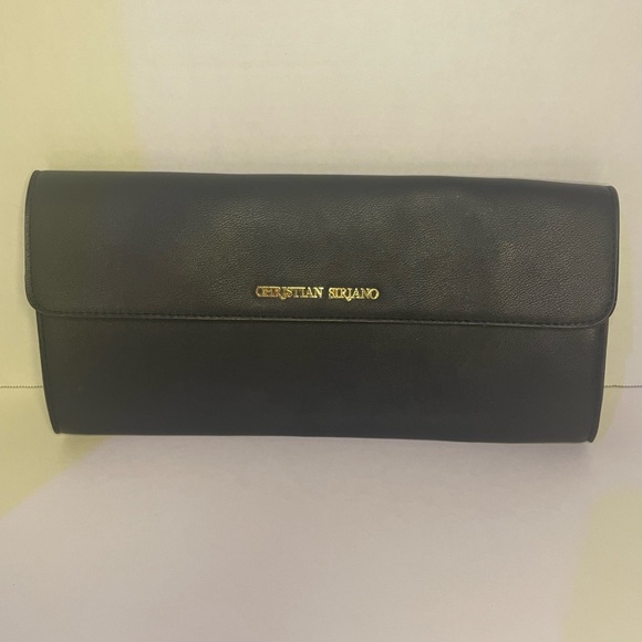 Christian Siriano FAUX LEATHER CLUTCH PURSE - Picture 1 of 4